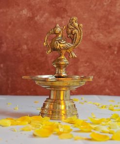 Spiritual Grace with The Brass Annam Diya Oil Lamp and Home Decor