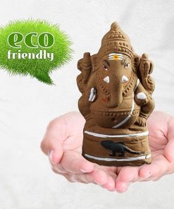 Eco-Friendly Plantable Seed Ganesha Idol for Ganesh Chaturthi