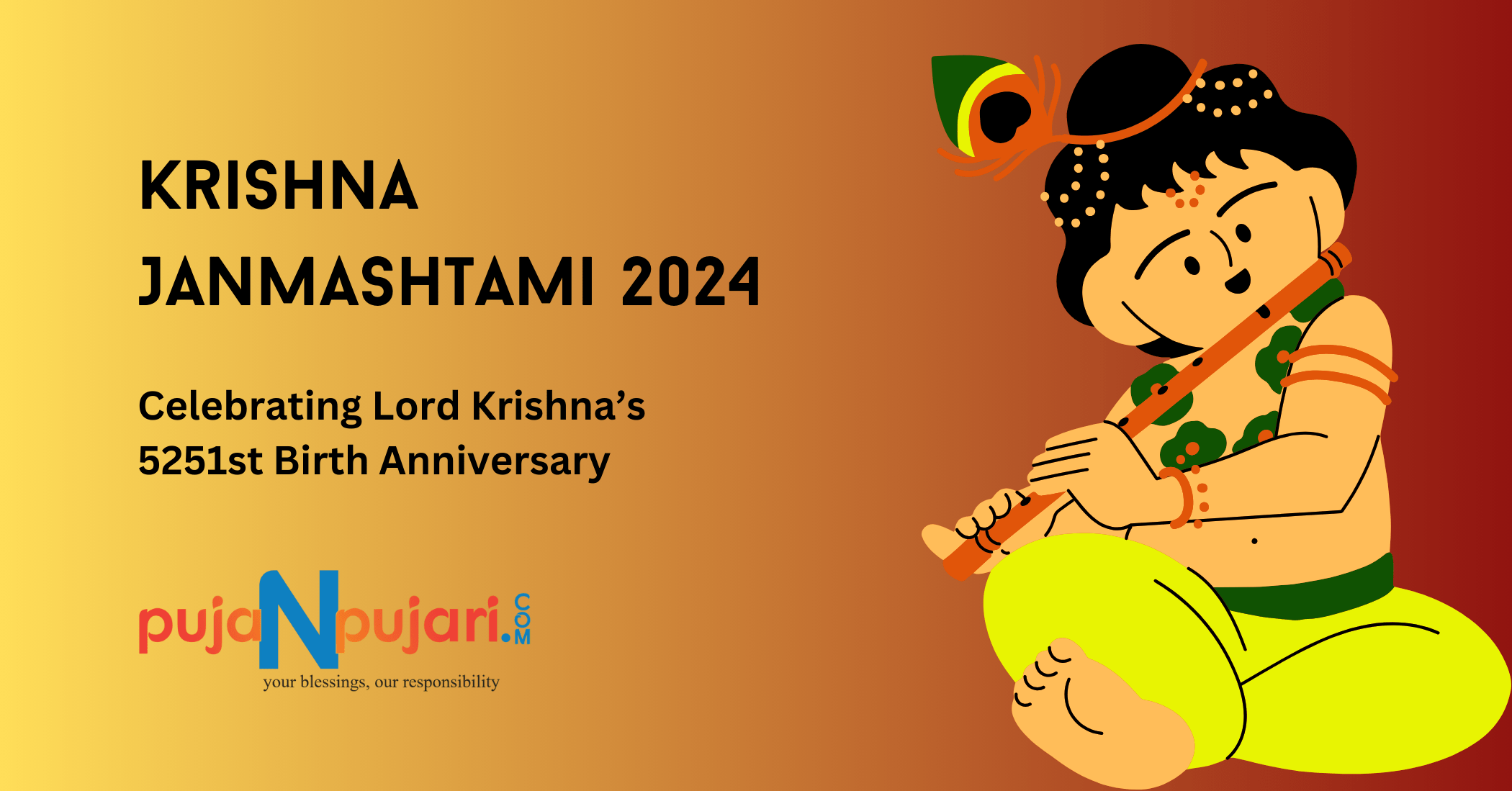 Krishna Janmashtami 2023: Celebrating Lord Krishna's 5251st Birth Anniversary