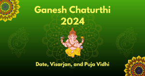 ganesh chaturthi 2024, ganesh chaturthi 2024 date, ganesh chaturthi 2024 visarjan date, ganesh visarjan 2024, ganesh chaturthi puja vidhi, ganesh puja mantra