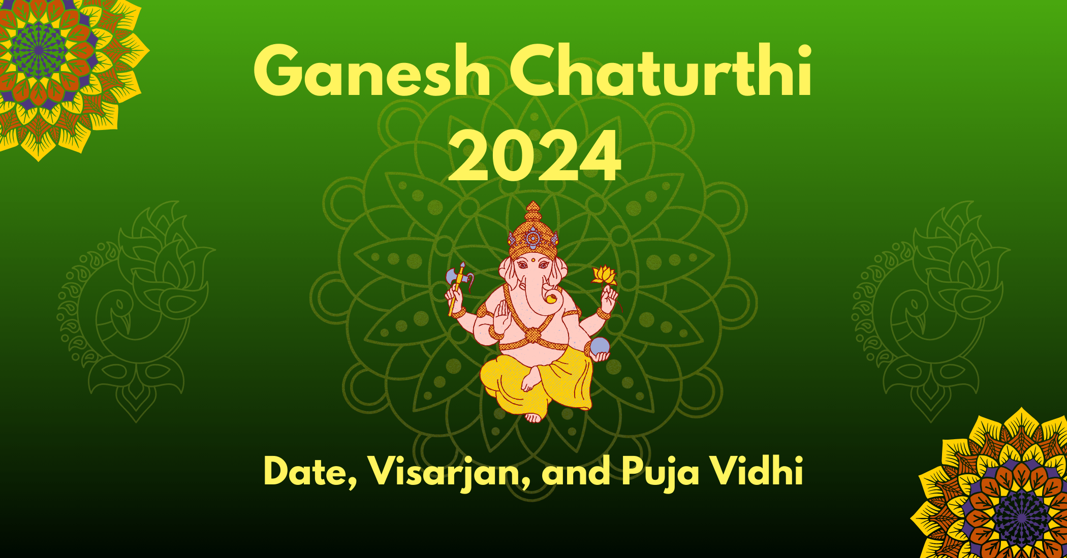 Mark Calendar for Ganesh Chaturthi 2024: Date, Puja Vidhi and Visarjan