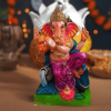 Eco Friendly Ganpati Idol Made Up of mud & Ganesha idol big Size 5 Feet