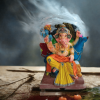 Eco Friendly Ganpati Idol 5ft