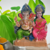 Eco Friendly Ganpati Idol Made Up of mud & Ganesha idol big Size 4.3 Feet-2