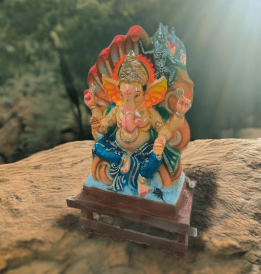 Eco Friendly Ganpati Idol Made Up of mud & Ganesha idol big Size 4.5 Feet