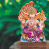 Eco Friendly Ganpati Idol Made Up of Paper