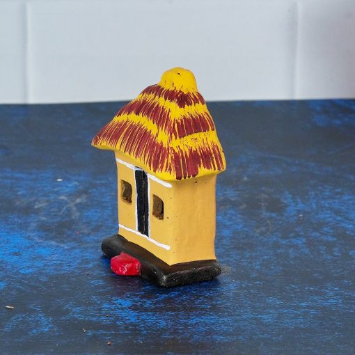 Handmade Clay Golu Bommai for Navratri - Hut House Design - Image 3