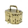 Brass Jewellery Box for Women - Jewel Organizer Gift Box