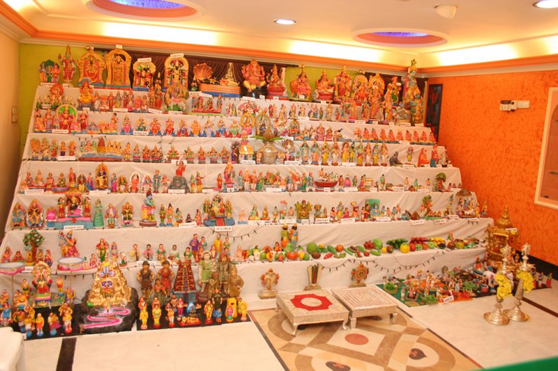 navratri golu themes, dasara dolls arrangement ideas, golu padi decoration ideas, ashtalakshmi arrangement in golu, golu steps decoration, unique golu themes, golu display ideas