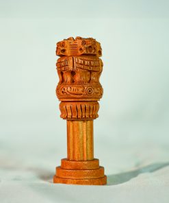 Wooden Ashoka Stambh