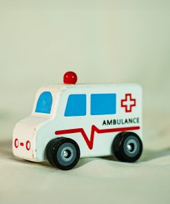 Channapatna Wooden Ambulance Car