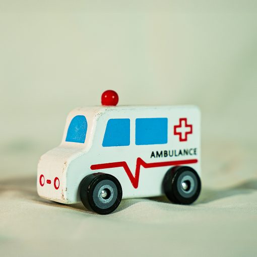 Channapatna Wooden Ambulance Car